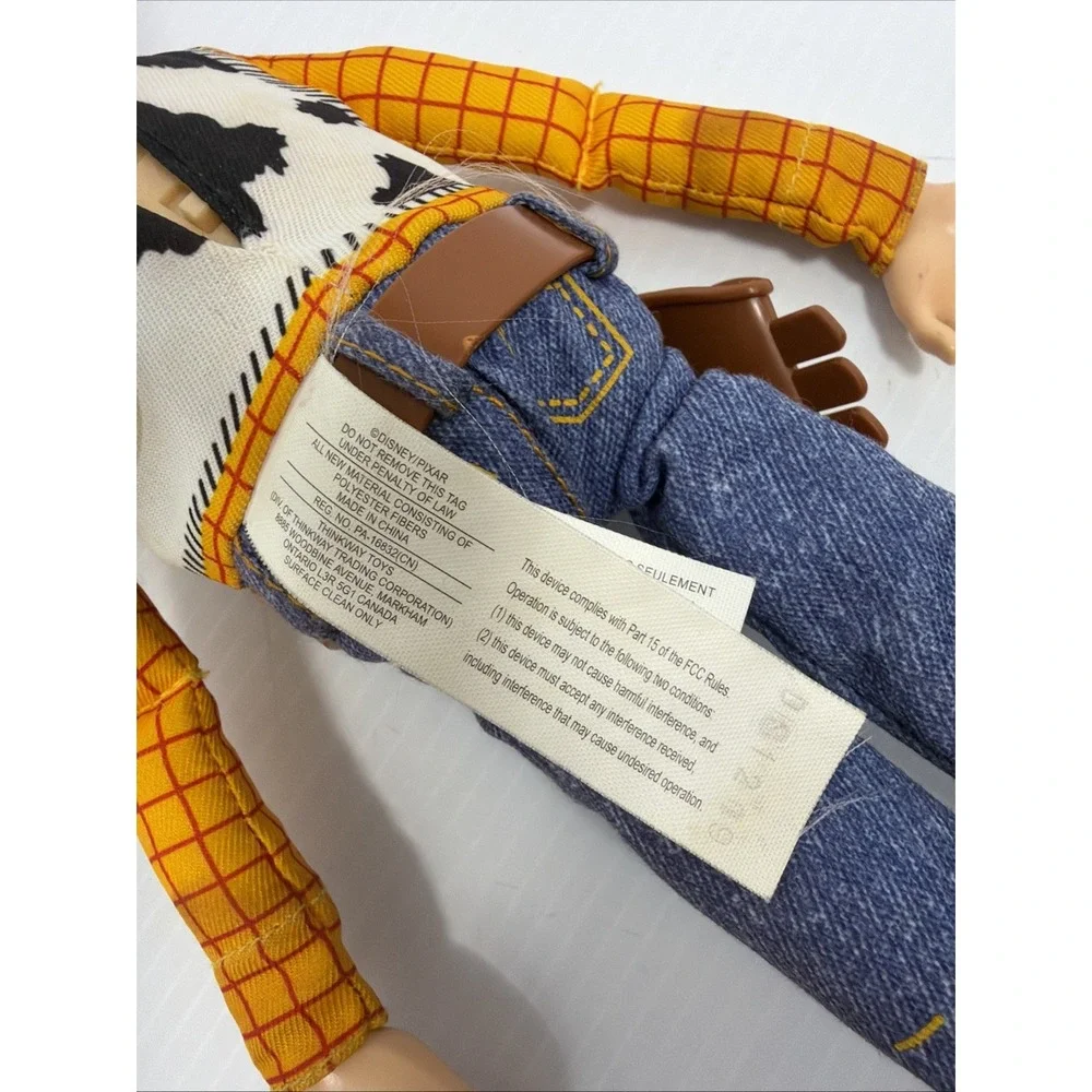 Disney Pixar Thinkway Toy Story Woody Pull String Doll 15
